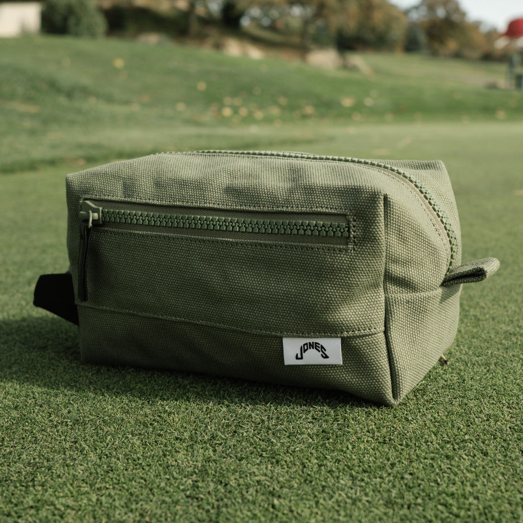 Calamari x Jones Dopp Kit - Moss