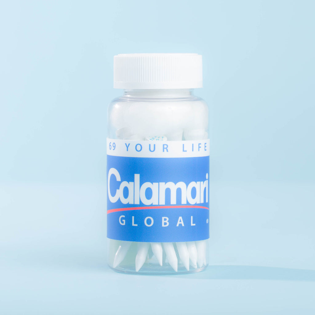 Calamari Snappers™ 2 3/4 "CALAMARI GLOBAL" Golf Tees