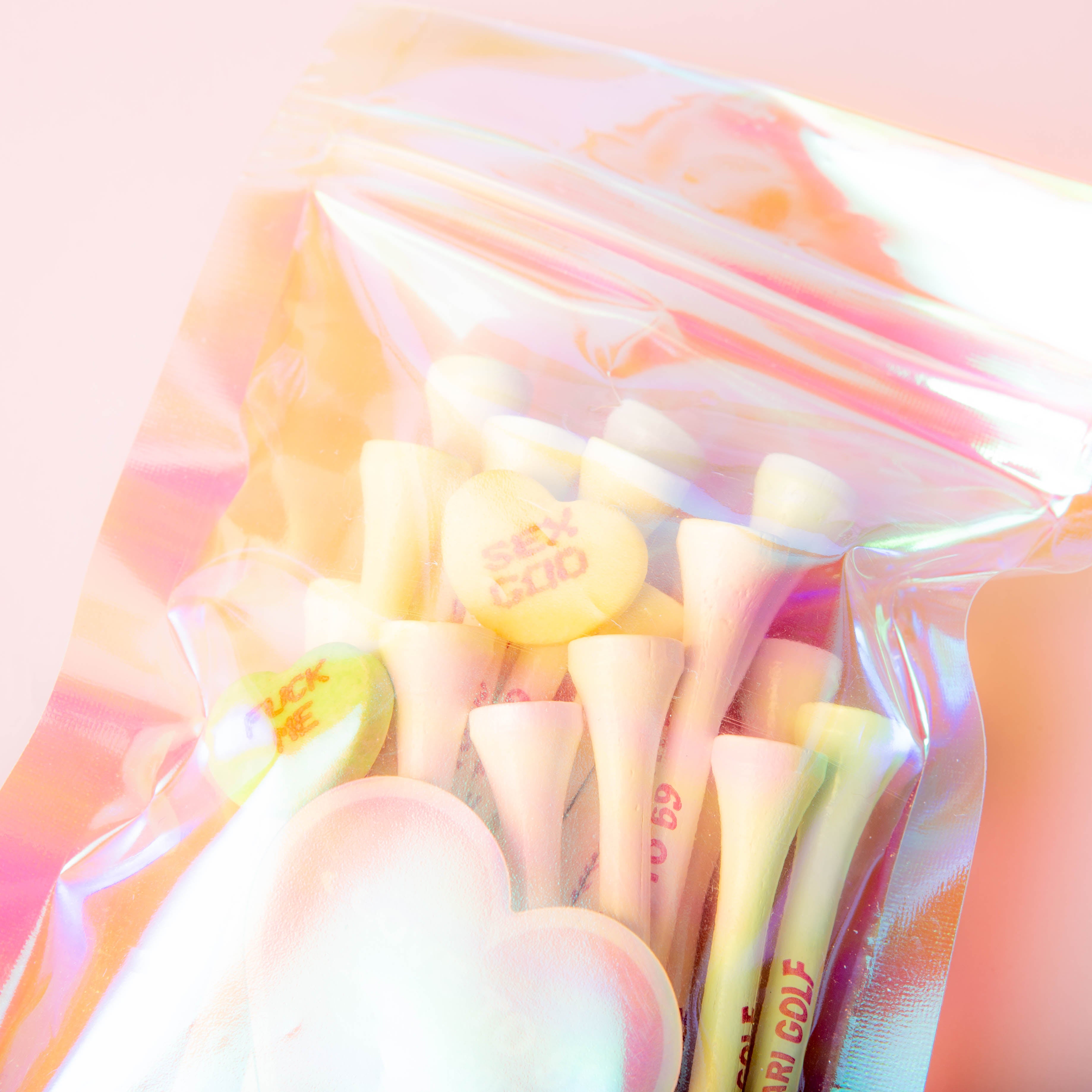 Calamari Snappers™ 2 3/4 "I LOVE TO 69" Golf Tees