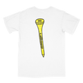 Calamari Golf “OG YELLOW SNAPPER” Puff Print Short Sleeve - Off White