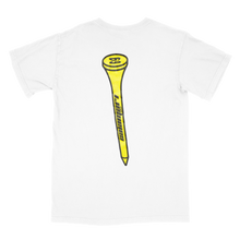 Load image into Gallery viewer, Calamari Golf “OG YELLOW SNAPPER” Puff Print Short Sleeve - Off White
