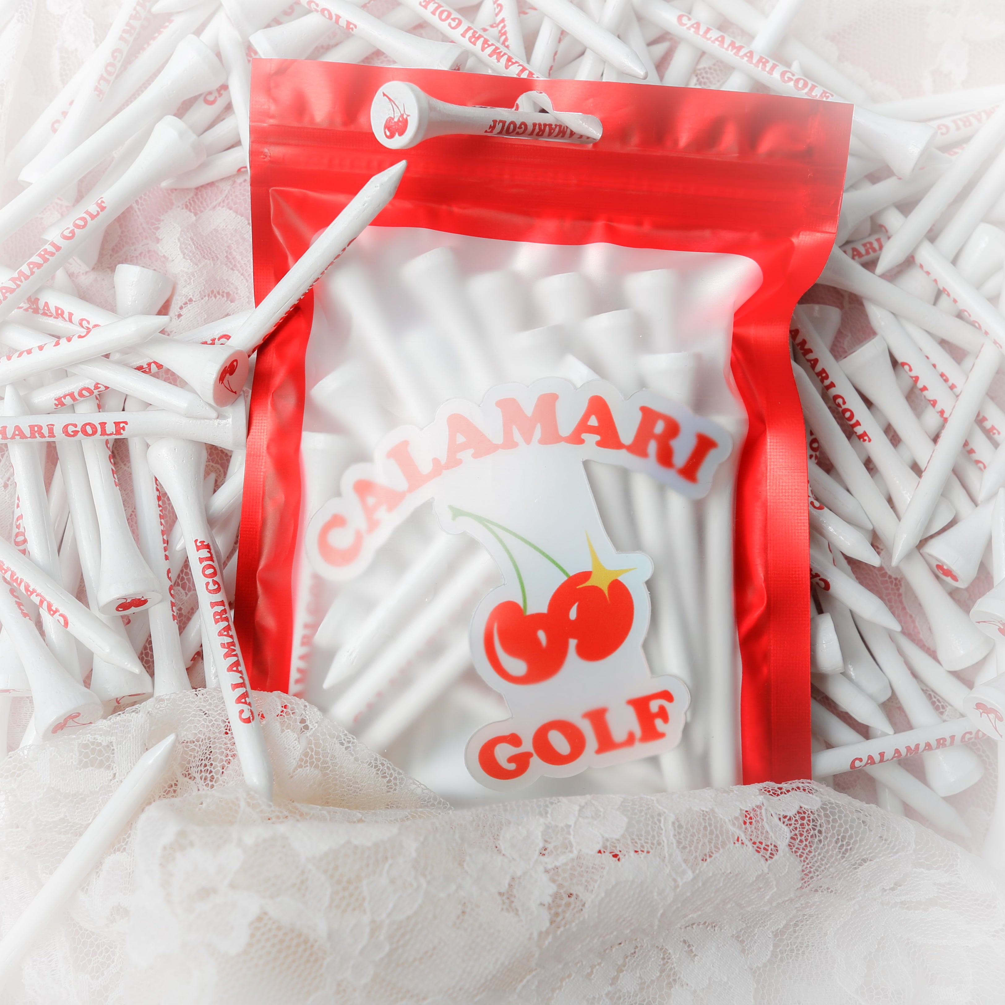 Calamari Snappers™ 2 3/4 "69 CHERRIES" Golf Tees