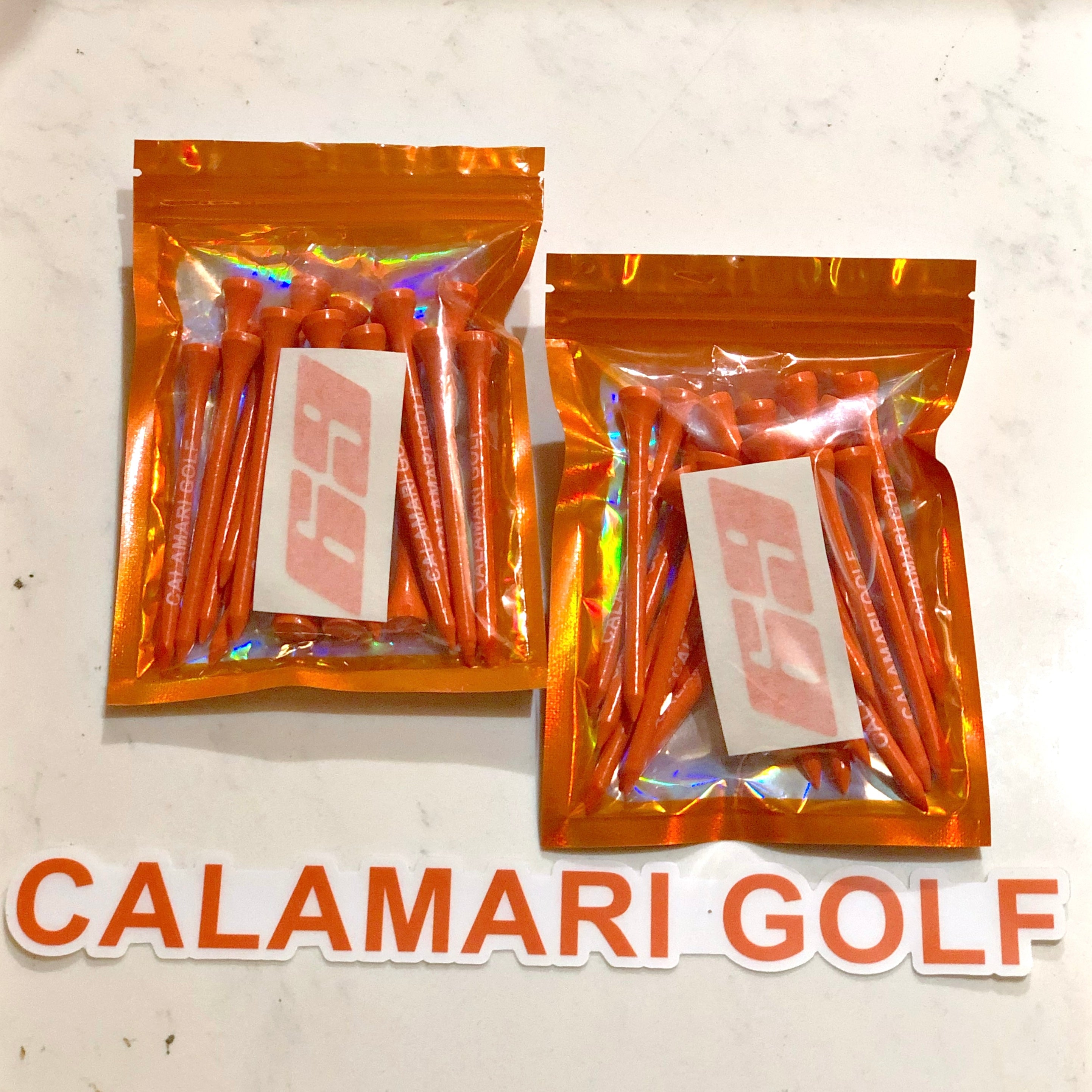 Calamari Snappers™ 3 1/4 "ROLL REVERSALS" Golf Tees