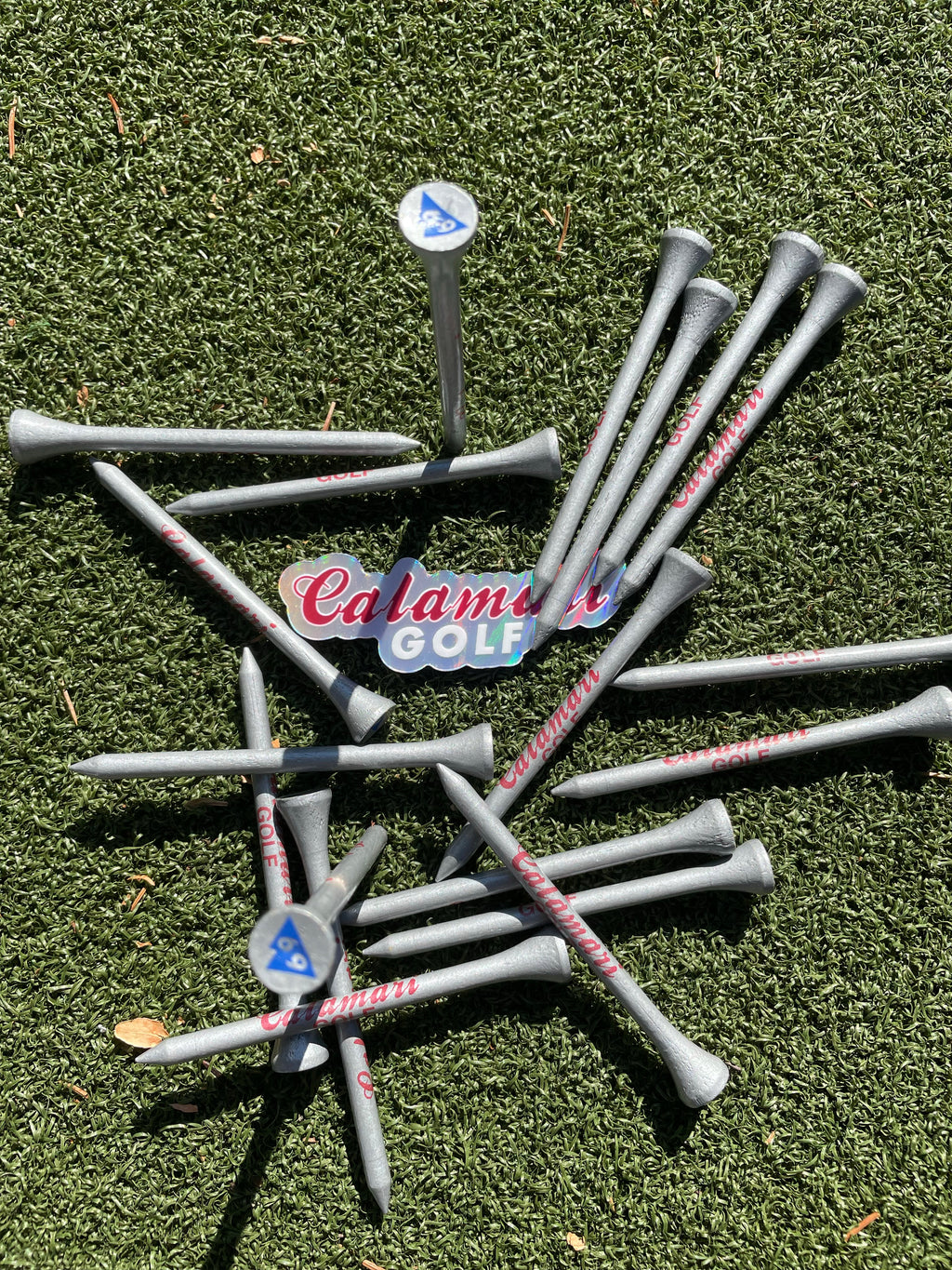 Calamari Snappers™ 3 1/4 - “SILVER BULLETS” GOLF TEES