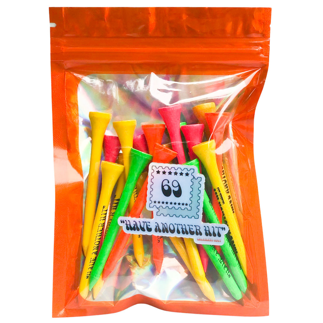 Calamari Snappers™ 2 3/4 "CALAMARI SUNSHINE" Golf Tees