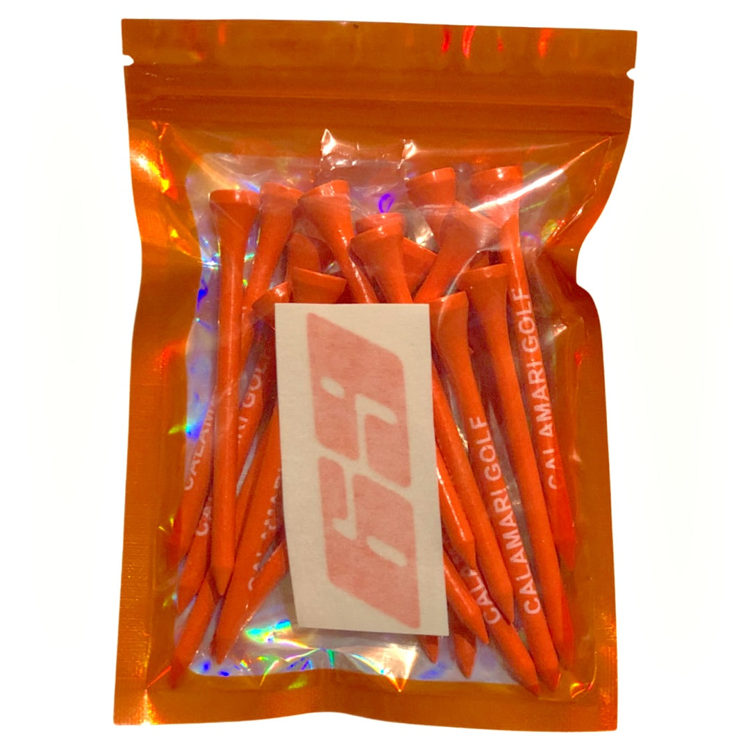 Calamari Snappers™ 3 1/4 "ROLL REVERSALS" Golf Tees