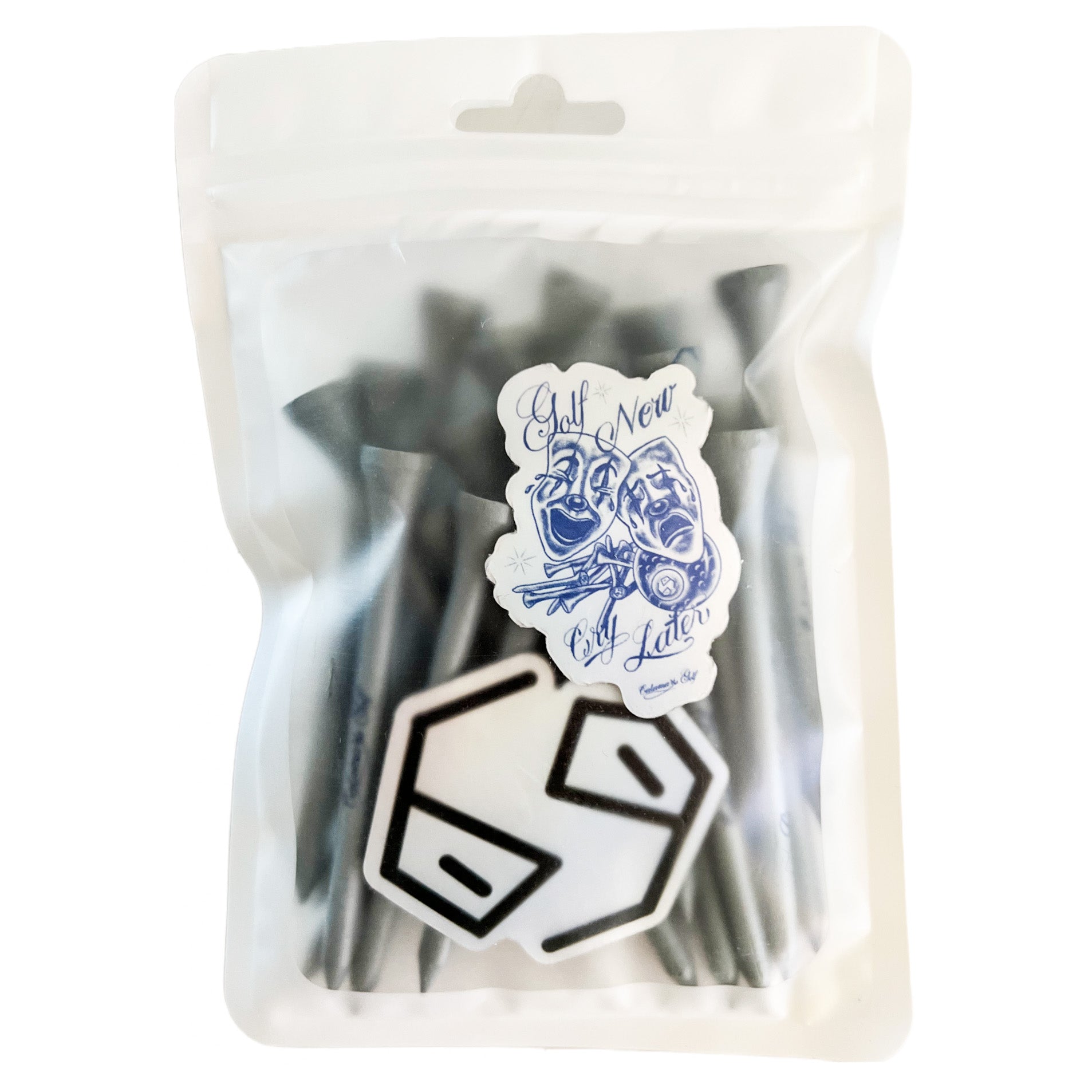 Calamari Snappers™ 3 1/4 "GOLF NOW, CRY LATER" Golf Tees