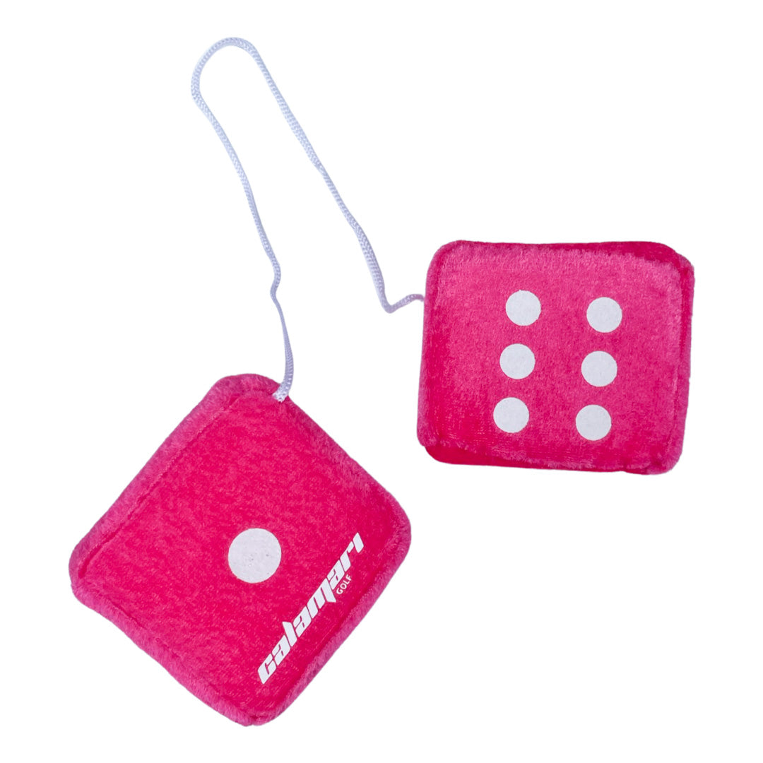 Calamari Golf “HORNY DICE” Fuzzy Dice