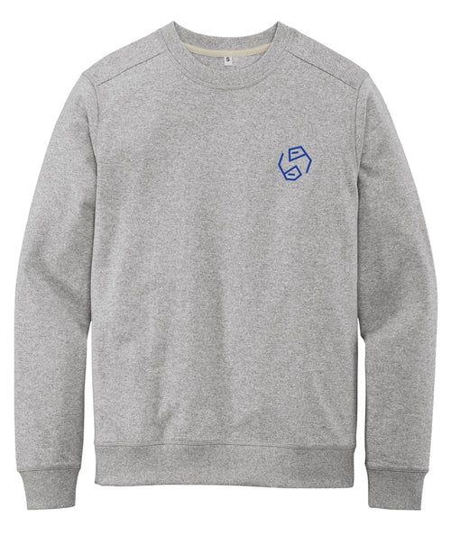 *PRE-ORDER Calamari Golf “Golf now, Cry Later” Crewneck - Athletic Grey