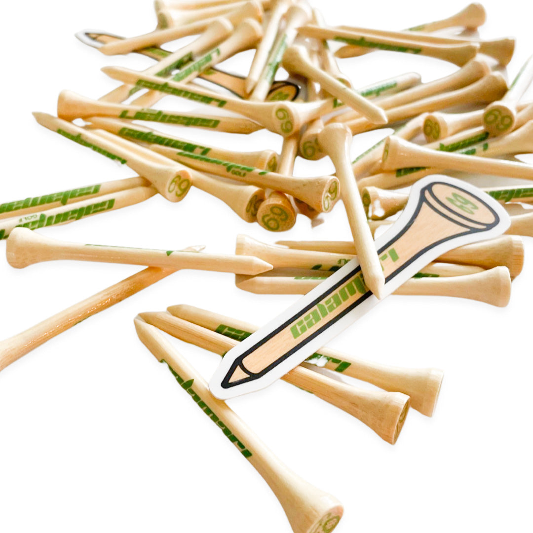 Calamari Snappers™ 2 3/4 "竹子" Golf Tees