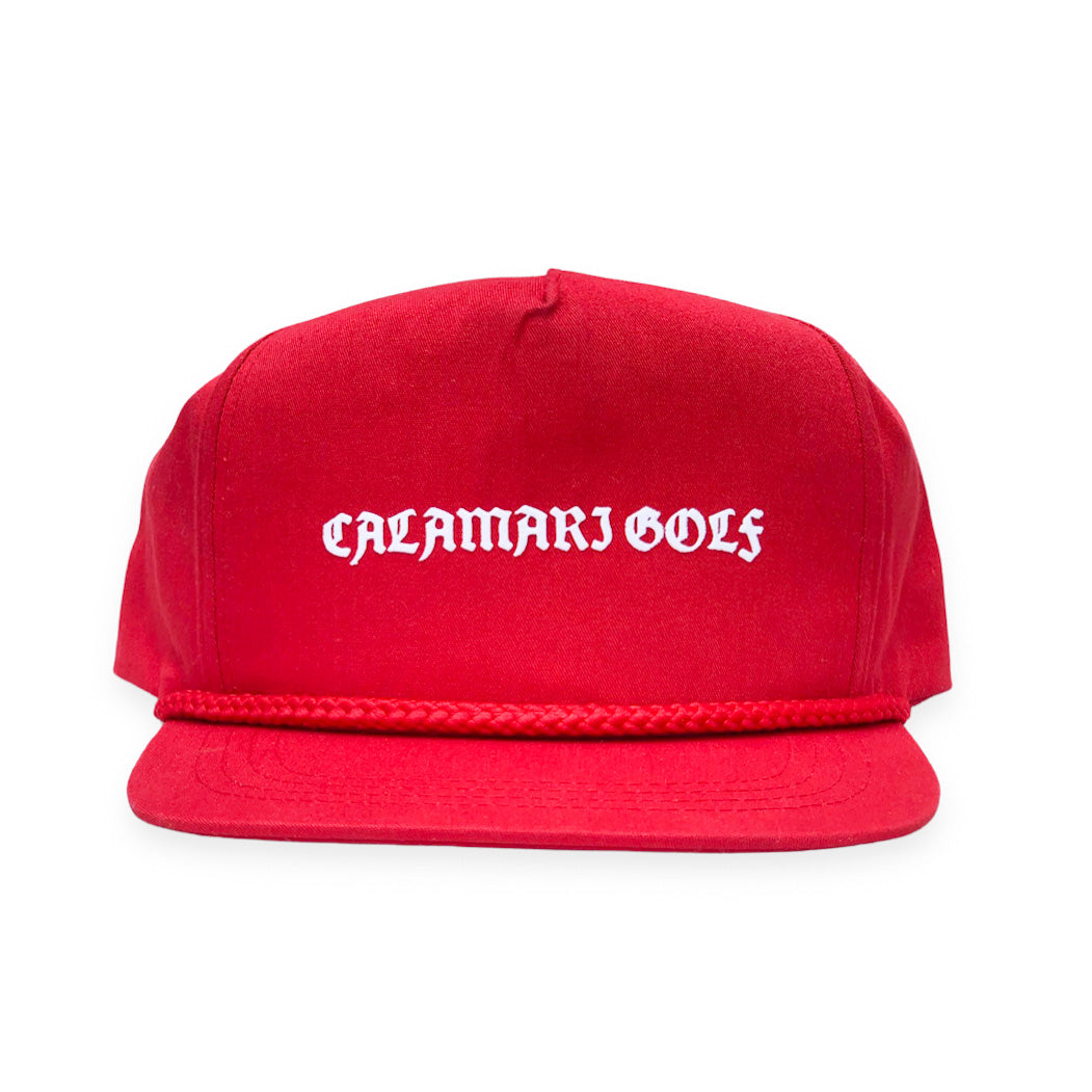 Calamari Golf “HORNY DEVIL” Rope Snapback